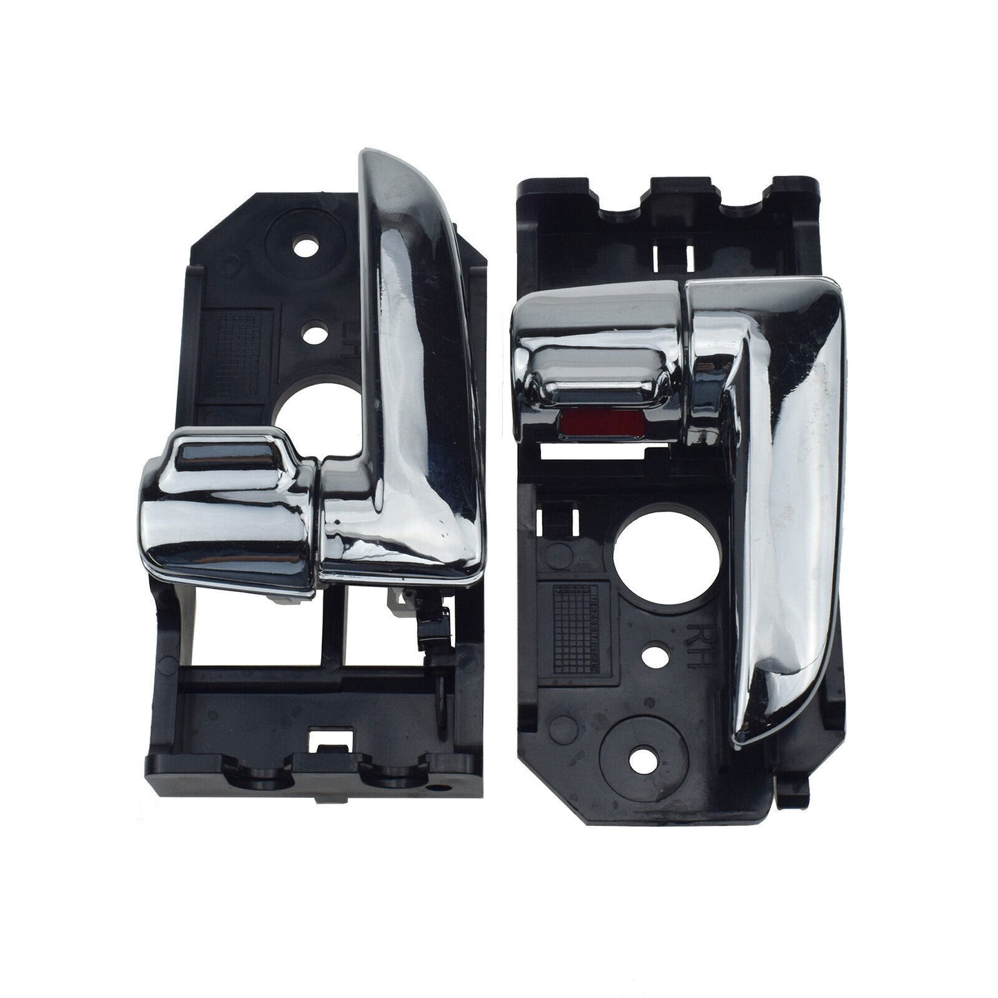 2 Pieces Front/Rear Inner Door Handles Left and Right for for Kia SPECTRA 2004 2006 for CHRome - v