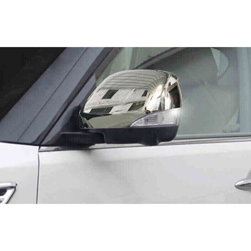 Chrome Exterior Rear View Side Door Mirror Cover Trim For Armada 17-23 B n