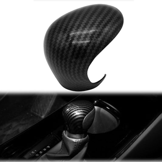for Toyota C-HR CHR 2016-2019 Carbon Fiber Car Gear Lever Shift Knob Cover Trim