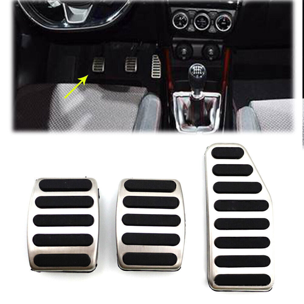 Brake Clutch Fuel Gas Pedal Foot Pads Cover for Suzuki for Swift for Jimny MT Car