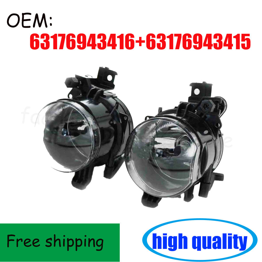 2Pcs For E65 750 760 E66 Front Halogen Fog Lamp Fog Light 63176943415 / 416 n