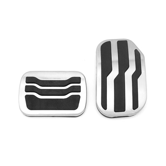 2QTY AT Car Accelerator Brake Gas Pedal Covers Pads Kit  for ford  F-150 2015-2019