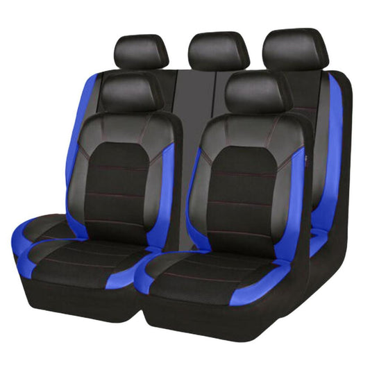 Waterproof PU Leather Accessory for Seat Covers Fit For Car Truck SUV Van Full Set