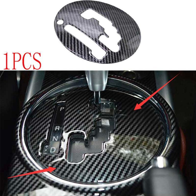 Fit For Outlander Sport 11-17 Carbon Fiber Middle Console Gear Shift Panel Trim