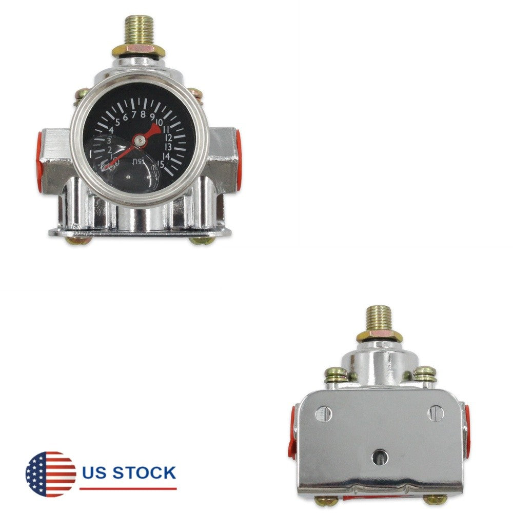 New High-quality Low Fuel Pressure Regulator For Carburetor Carb 1-4 PSI 12-804 Q