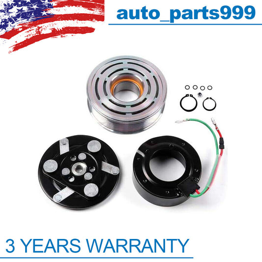 AC air conditioning compressor clutch kit, pulley bearing, coil plate for Honda CR-V/CRV 07-14- n