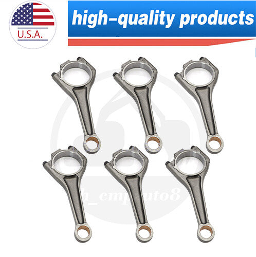 6X Connecting Rods for Jaguar for Land Rover for Range Rover 3.0L AJ126 V6 Engine Conrod
