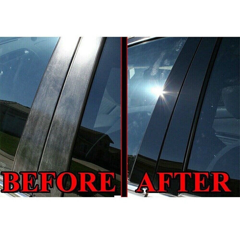 8x Door Window Panel Pillar Post Trim Decal Cover For Flex 2009-2019 Parts n