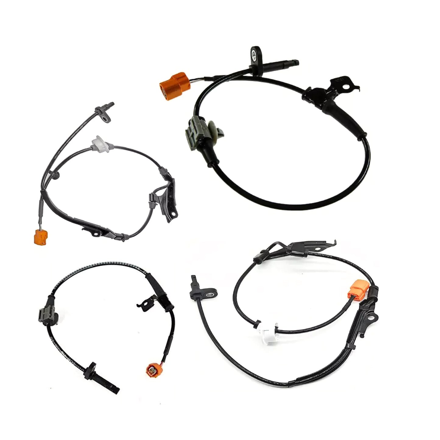 4-piece front left and right speed sensors by Assy for Acura TSX (04-08) and for Honda Accord (03-07)