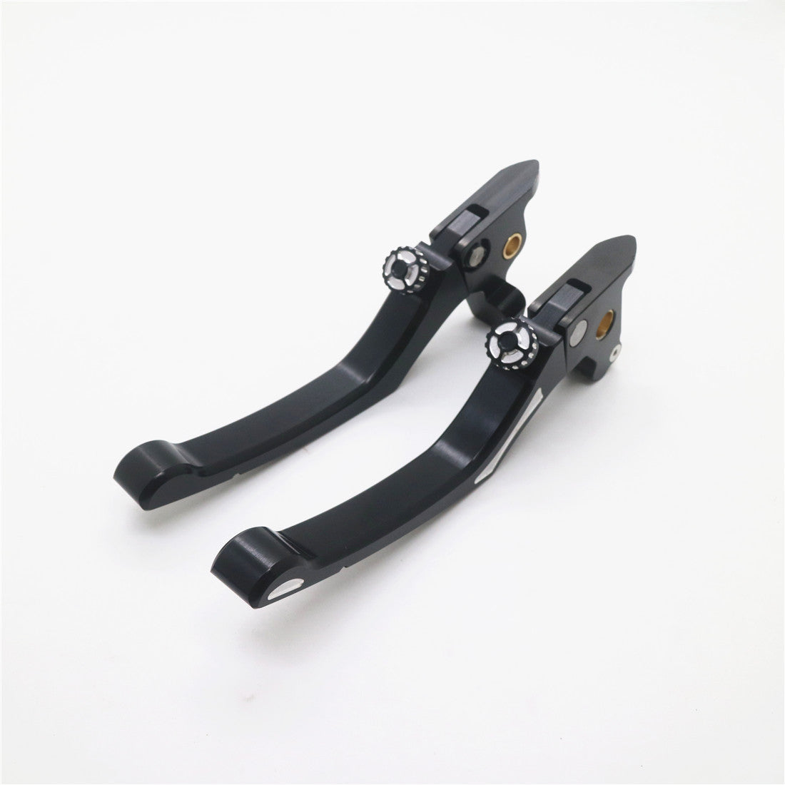 2x Black CNC Edge Cut Regulator Brake Clutch Lever for Harley Touring 2014-2016 Q