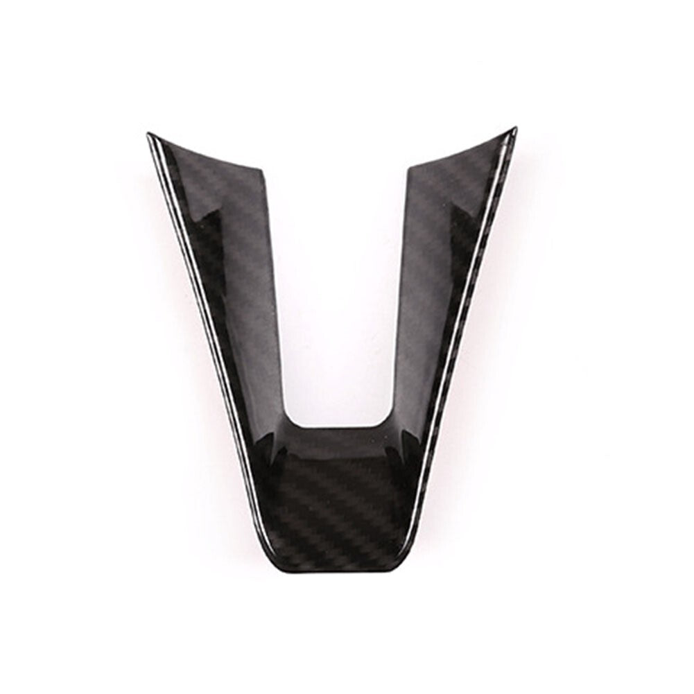 Carbon Fiber Steering Wheel Cover Trim For Alfa For Romeo For Giulia for Stelvio v