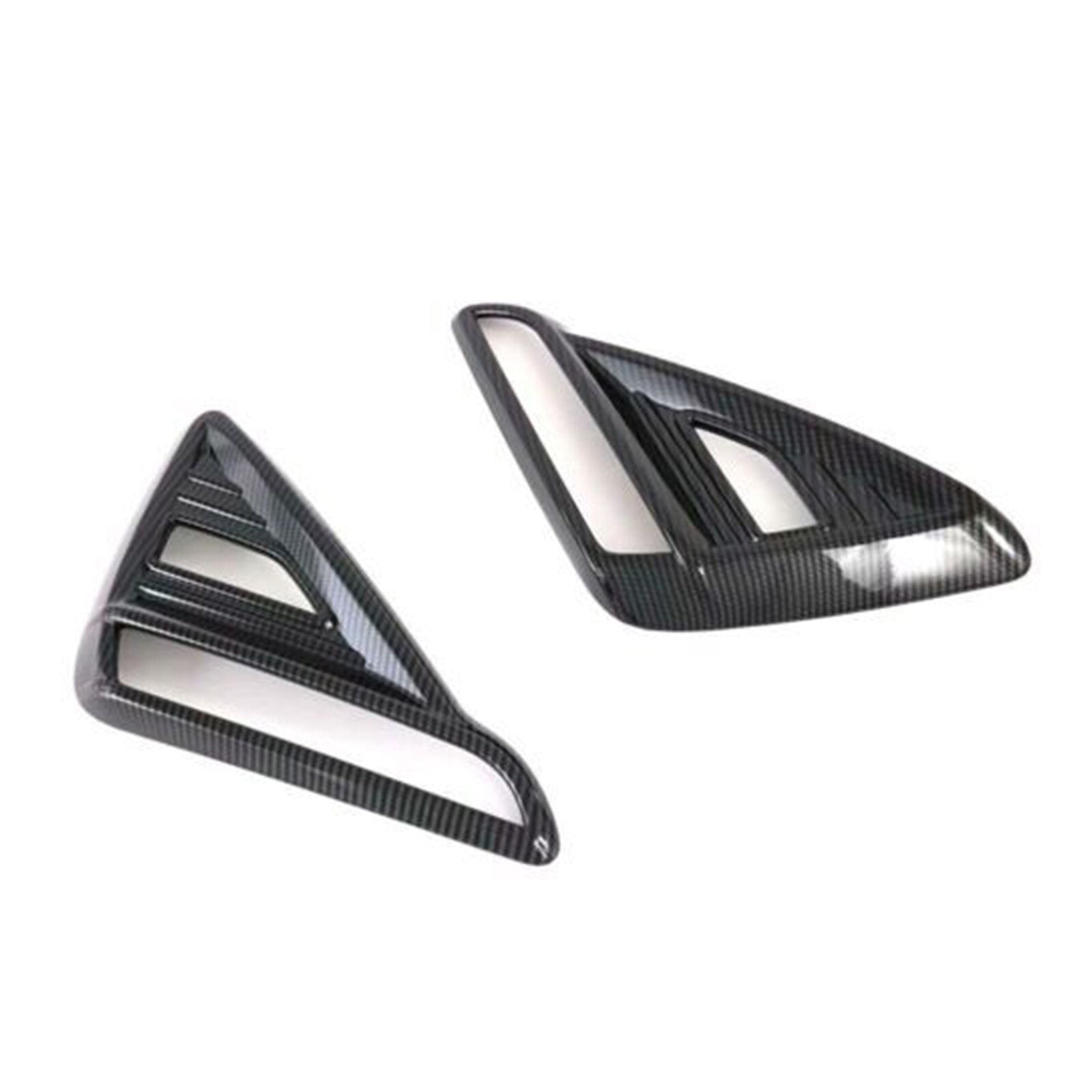 Carbon Fiber Rear Fog Light Mould Cover Trims fit for Kia Forte 19-21 Accessory AT