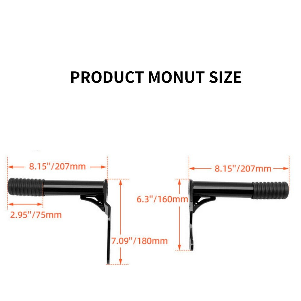 Motorcycle passenger foot spike collision bar frame slider for Harley Softail 2018-up- n