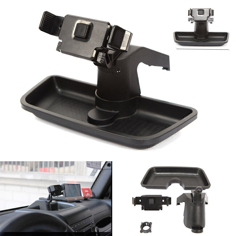 Car Handsfree Dash Holder Phone Mount Bracket Fit for Jeep for Wrangler JK 2011-2018