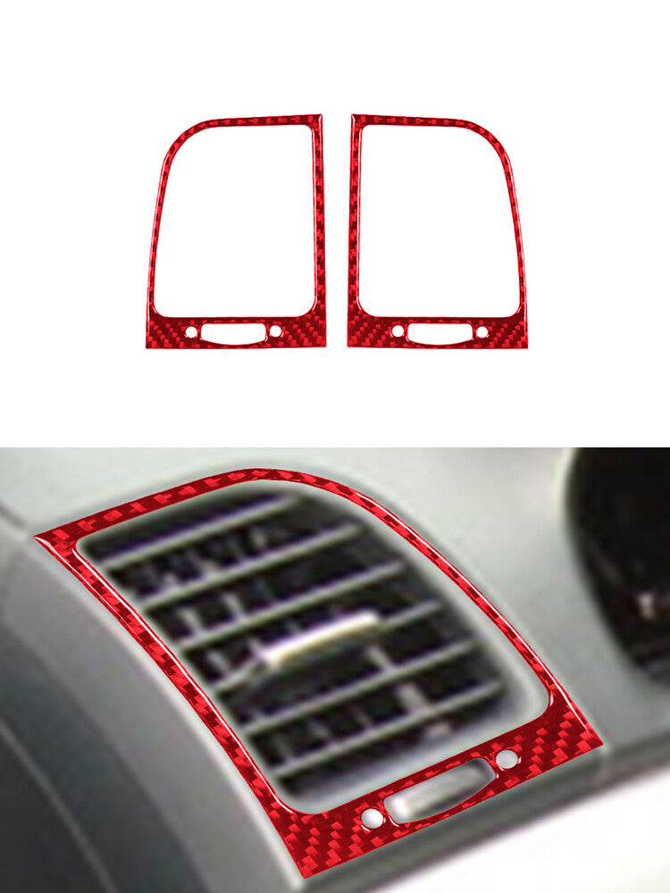 Carbon Fiber Console CD Panel Trim For C Class W204 2007-10 Type C v