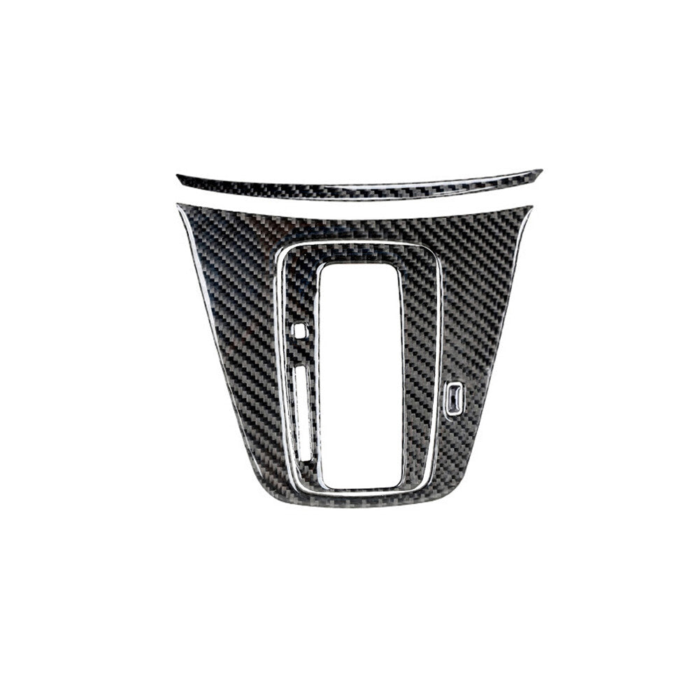 Red Carbon Fiber Central Console Ashtray Cover Trim for Hyundai Azera 2006-2011 v