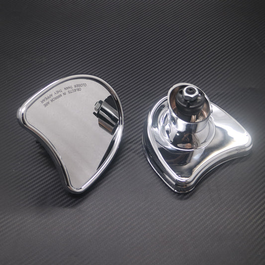 Chrome Batwing Fairing Mount Mirror for Harley Touring Electra Glide 2014-2016 Q