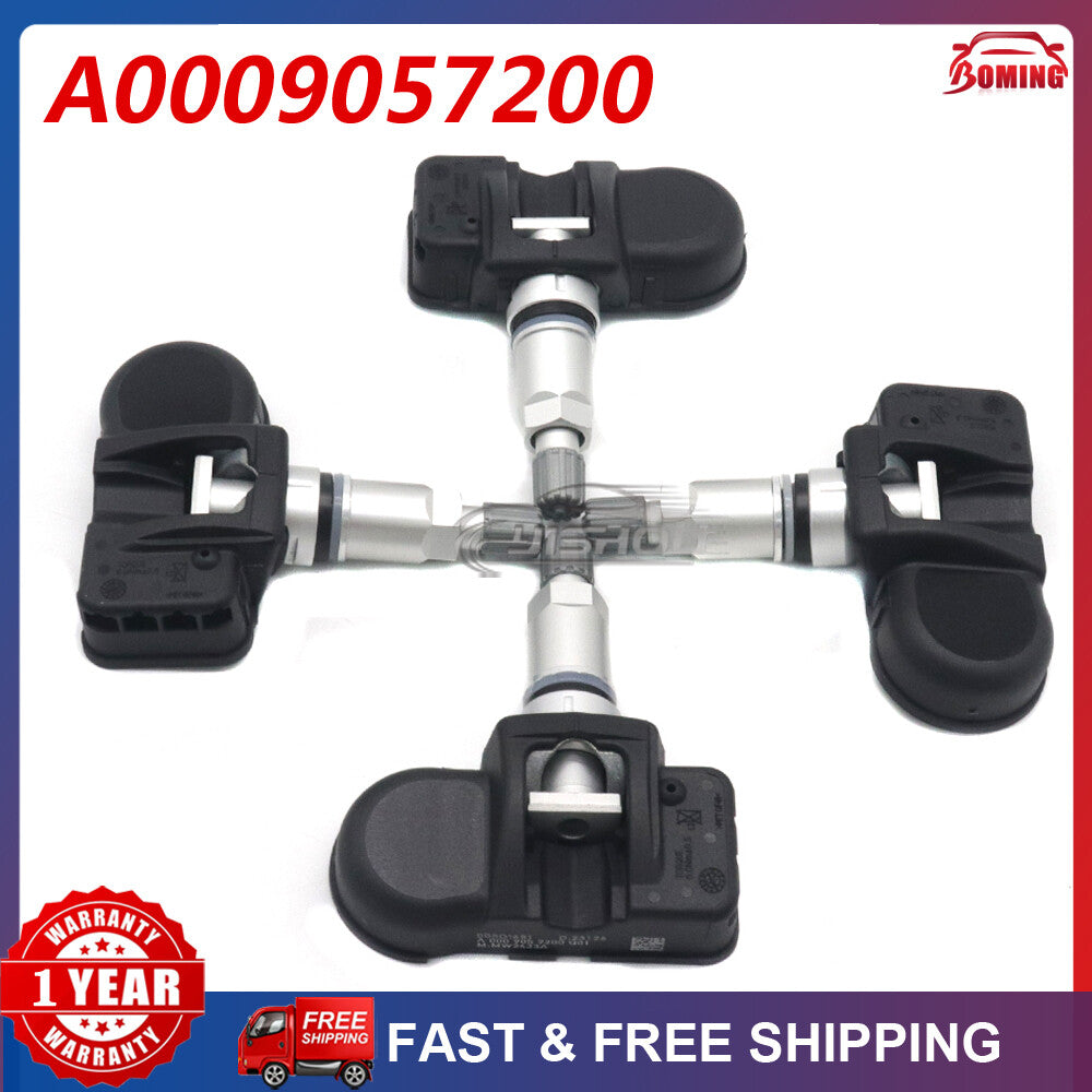 Four new TPMS tire pressure monitoring sensors for Mercedes-Benz C250 C300 A0009057200