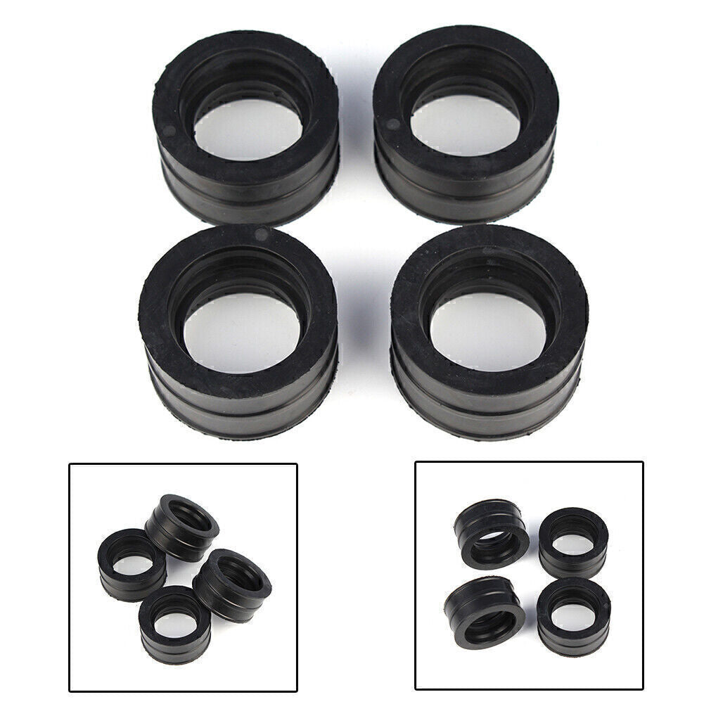 4x Motor Carburetor Intake Boot Joint Replace for Honda VF700F Interceptor 84-85 Q