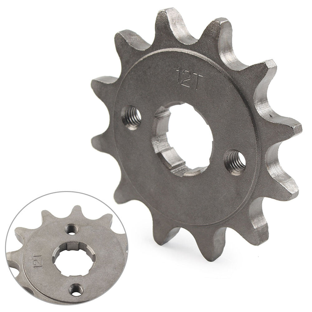 Chain Front Sprocket Cog For 125cc-250cc Dirt Pit Bike ATV Go Kart 520-12T 20MM Q