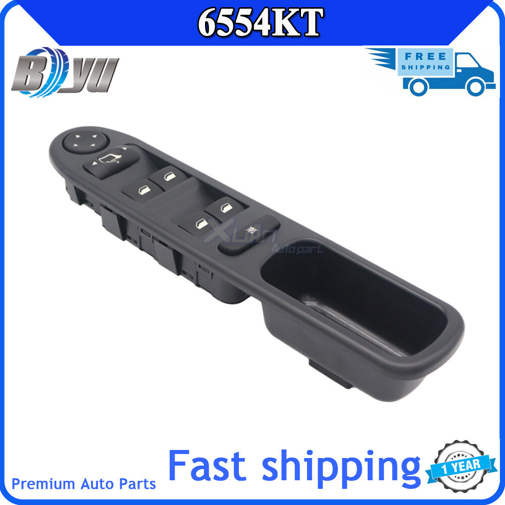 Master Power Window Switch for Peugeot 307 2000 - 2014 Hatchback CC Wagon 6554KT v