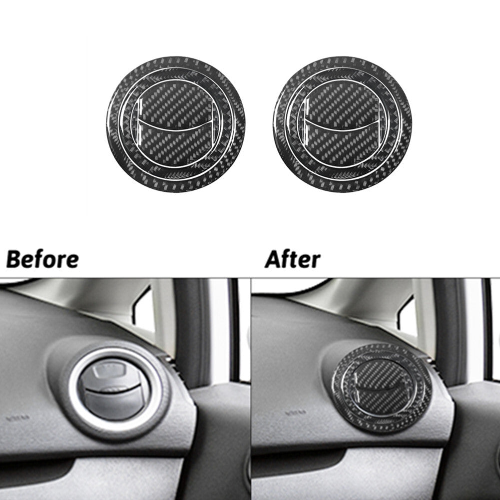 Red Carbon Fiber Storage Stickers Cover Trim for Hyundai for Elantra 2016-2018 v