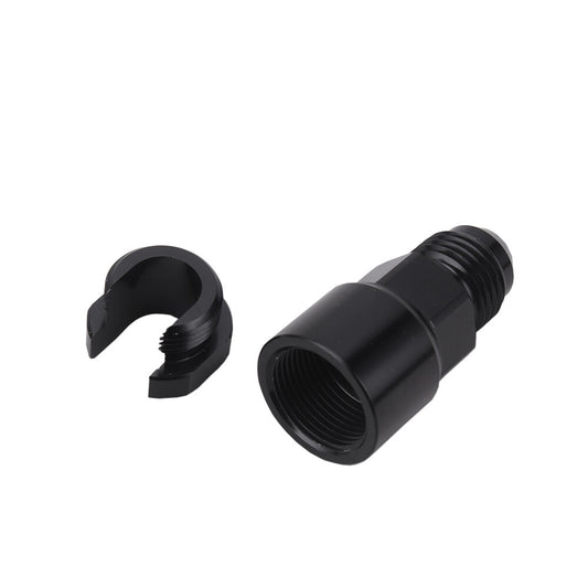 LS1 Swap Fuel Rail Inlet Line Fitting Adaptor 3/8 AN6 For LSX LS LS6 5.7 6.0 Q