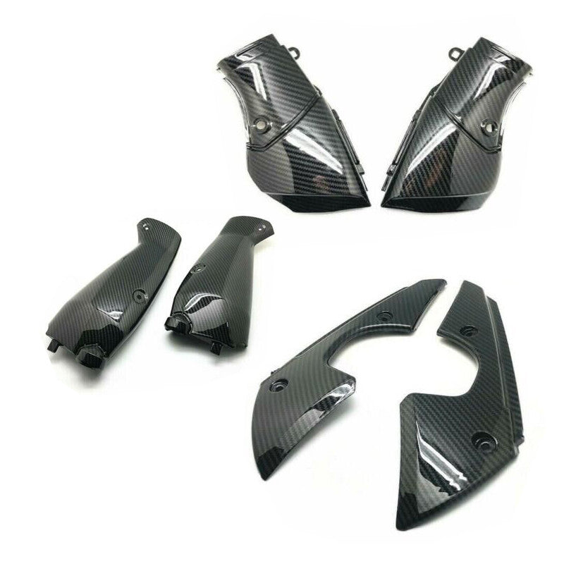 6-Piece Carbon Fiber Intake Cap Rectifier Kit for Yamaha YZF R1 2009-2014 10