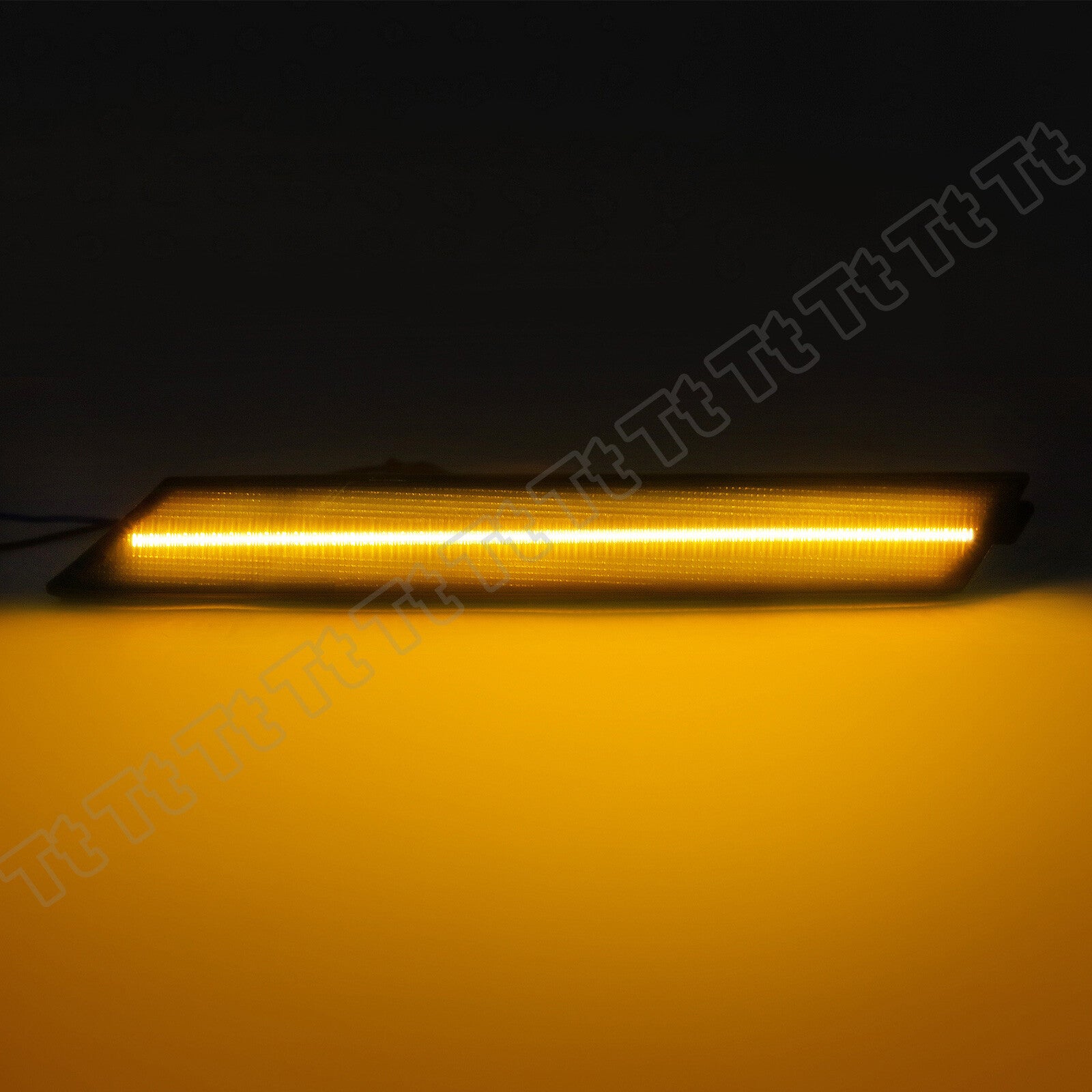For 06 - 09 for Fusion for Mercury Milan Front LED Side Marker Lights Smoked Lens - v