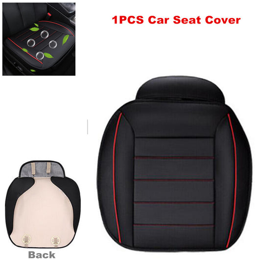 1-piece car for seat cushion cover, polyurethane synthetic leather, breathable, non-slip for SUVs. n