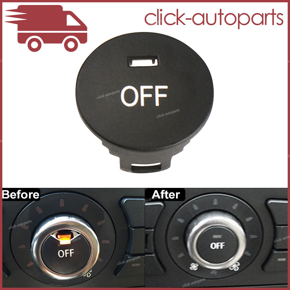 for BMW E60 E61 E63 E64 5 6 Series M5 M6 Central A/C OFF Switch Button Cover