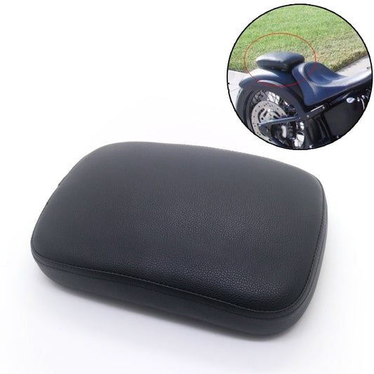 Rectangular Pillion Pad Passenger for Seat 8 Suction Cup for Harley Custom Chopper Q