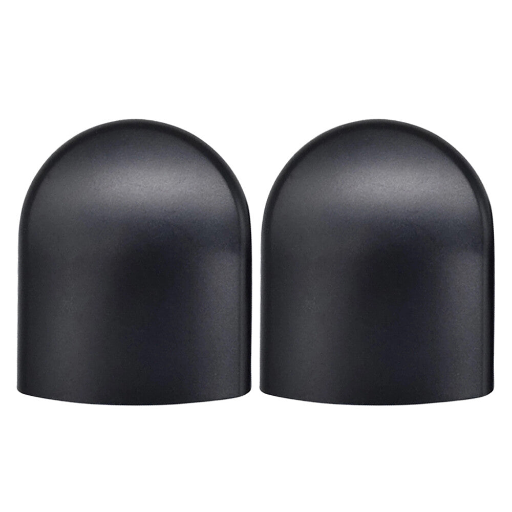 Black Set of 2 Front Windshield Wiper Arm Nut Caps Fits for Buick for Cadillac for Chevrolet Q