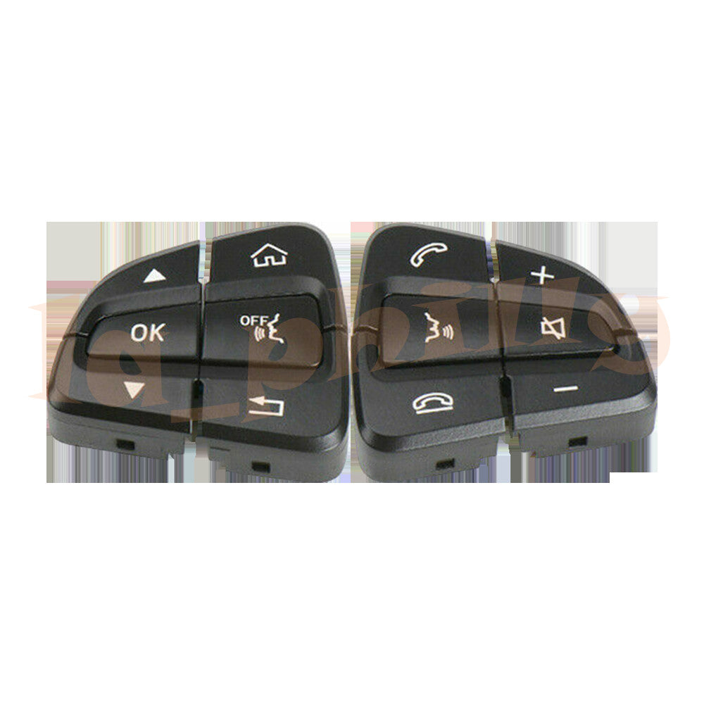 Pair Steering Wheel Switch Button Cover for Benz W205 C-class Right  Left Q