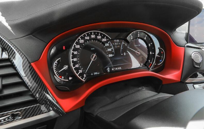 Instrument Panel Frame ABS Red Cover Trim for BMW X3 G01 X4 G02 2018-2020 2021
