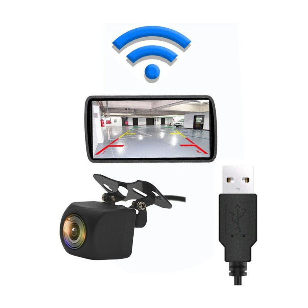 Rearview backup camera 720P 170° WiFi wireless USB interface suitable for cars, SUVs, and trucks. n