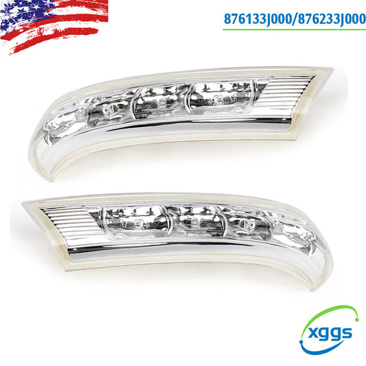 L+R LED side mirror indicators and turn signals suitable for Hyundai Santa Fe 07-12