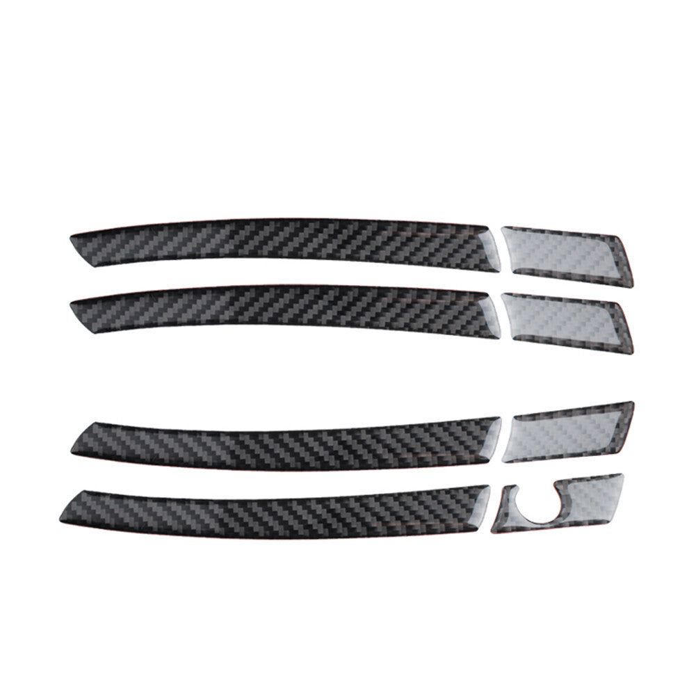 Carbon fiber door buckle trim for Mercedes-Benz C-Class W204 2007-2014