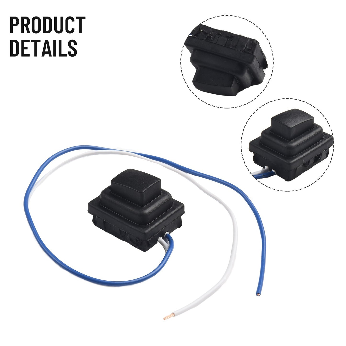 2x Front Outside Door Handle Small Button Switches for Hyundai for Tucson 16-20 v