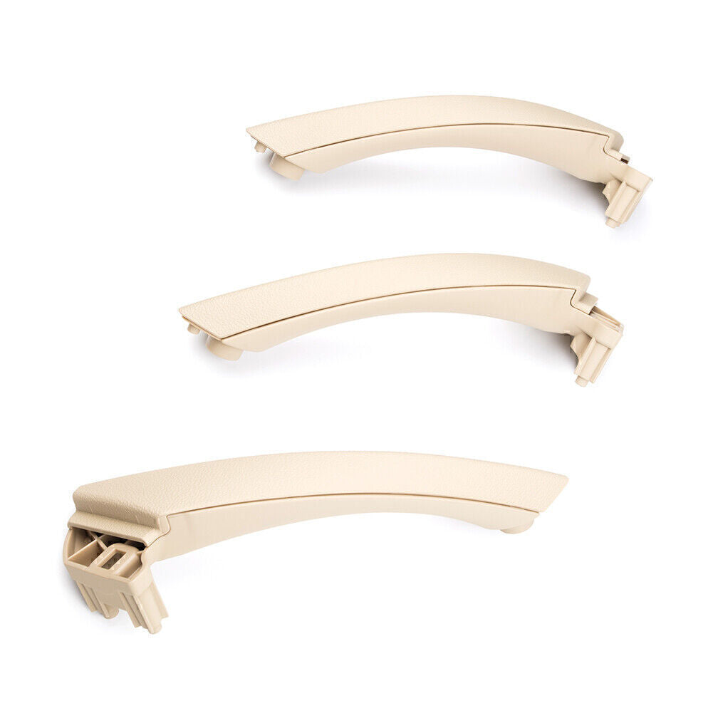 Fit for BMW E90 3-Series Sedan, Wagon 3x Car Beige Door Panel Handle Pull Trim Cover