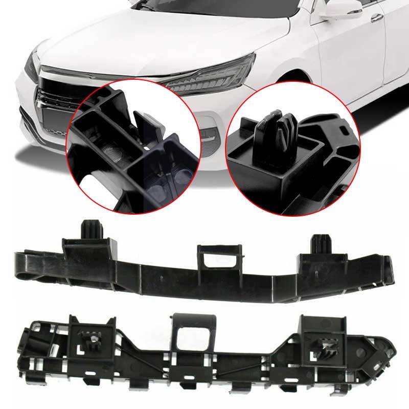 Front Driver Passenger Bumper Support Bracket Set for Honda Accord 2013-2017