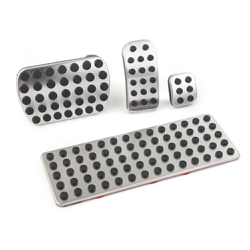 4pcs Car Gas Brake Footbrake Footrest Pedals for Mercedes-Benz V-Class