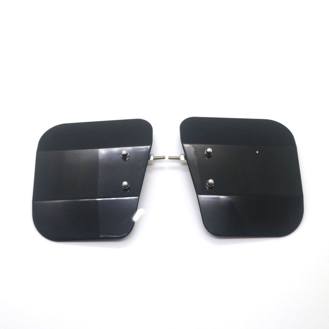 Black Air Wing Deflector Windshield Mirror Mount for Honda Goldwing 1800 F6B Q
