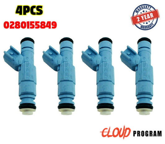 4pcs Fuel Injectors Nozzle 0280155849 For 2001-2007 for Jeep for Dodge for Chrysler 4.7L V8 v