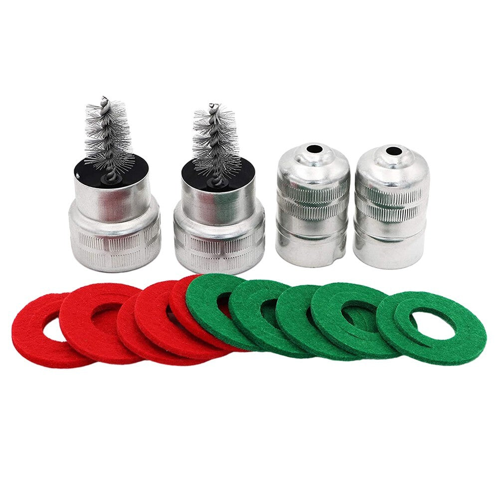 Battery Terminal Post Cable Cleaning Brush Cleaner with Anti Corrosion Washers v