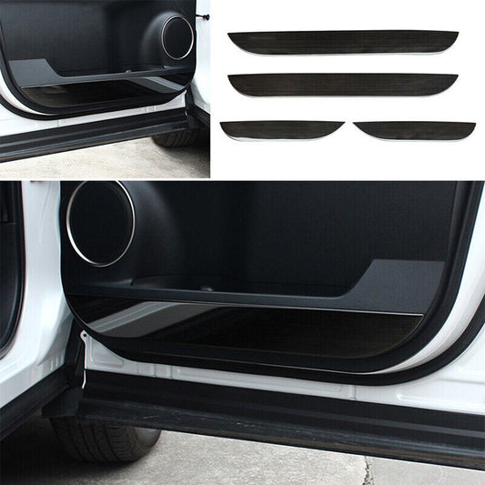 for Lexus NX200t 300h 2015-21 Black Steel Inner Door Anti-Kick Panel Guard Trim