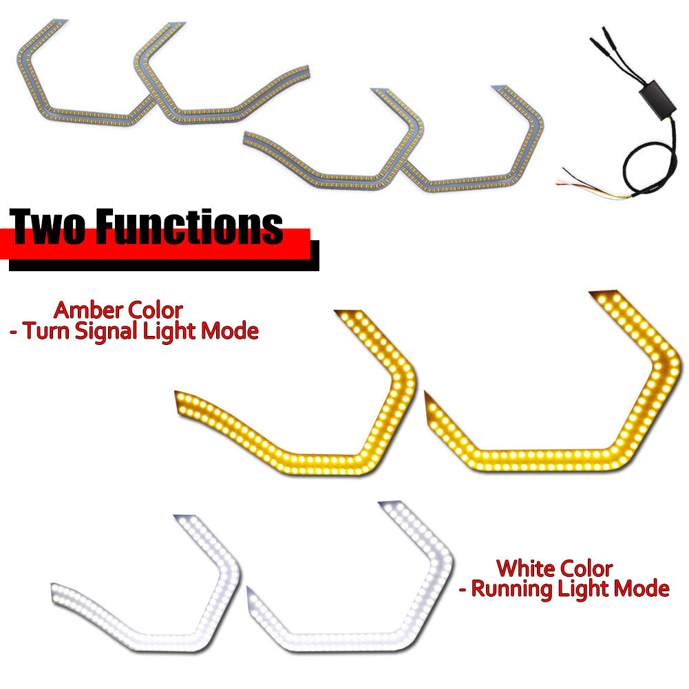 Suitable for Concept M4 iconic style Switchback 540-SMD LED angel eye light kit- v