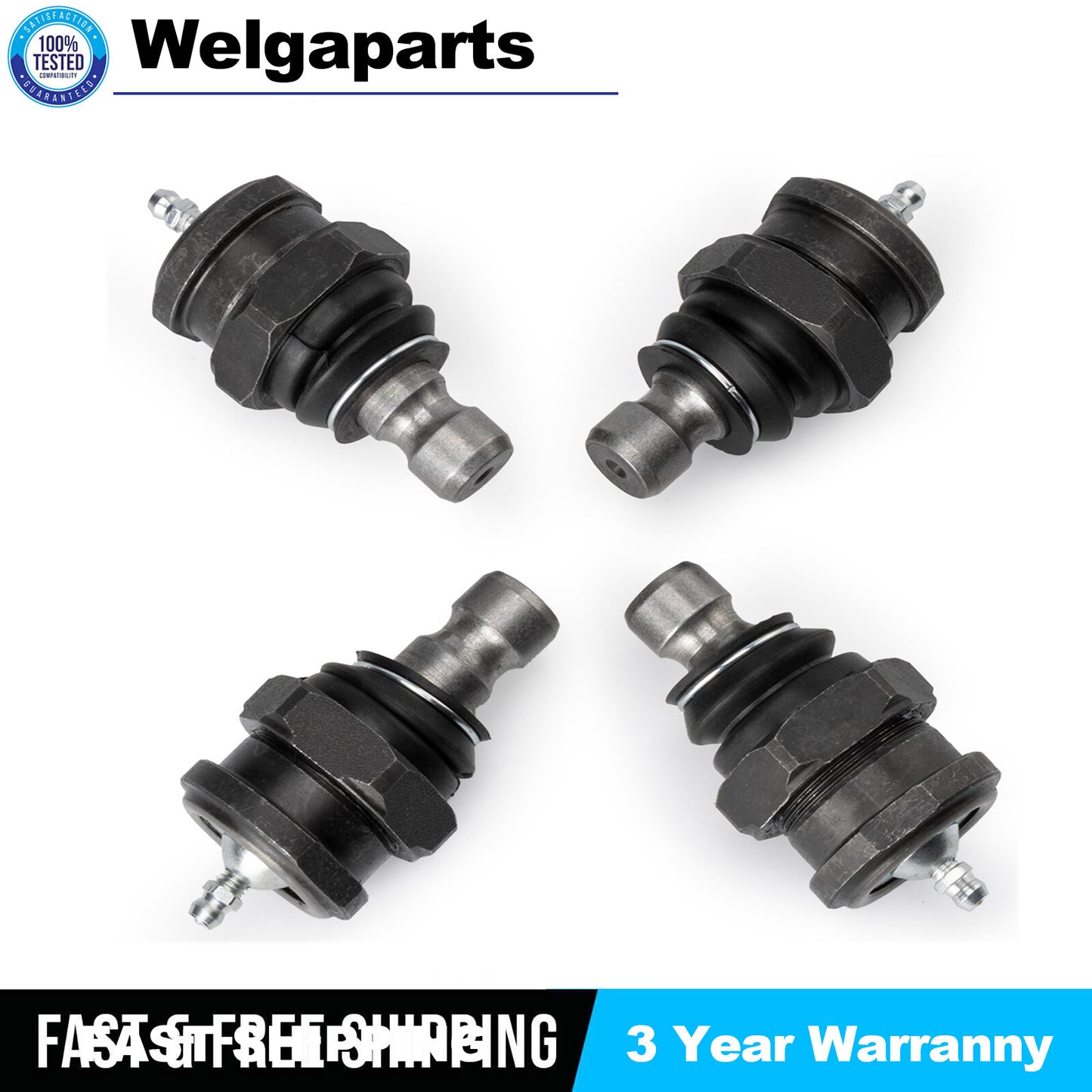 4x Ball Joints KRZRBJ10 Fit For RZR XP1000 XP4 Turbo 2014-2023 New US