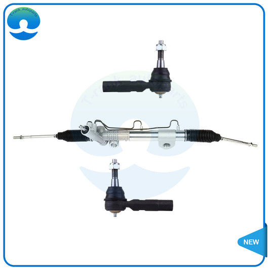 26-2141 Steering Rack and Pinion  2 Outer Tie Rods for 2002-2005 for Dodge for Ram 1500