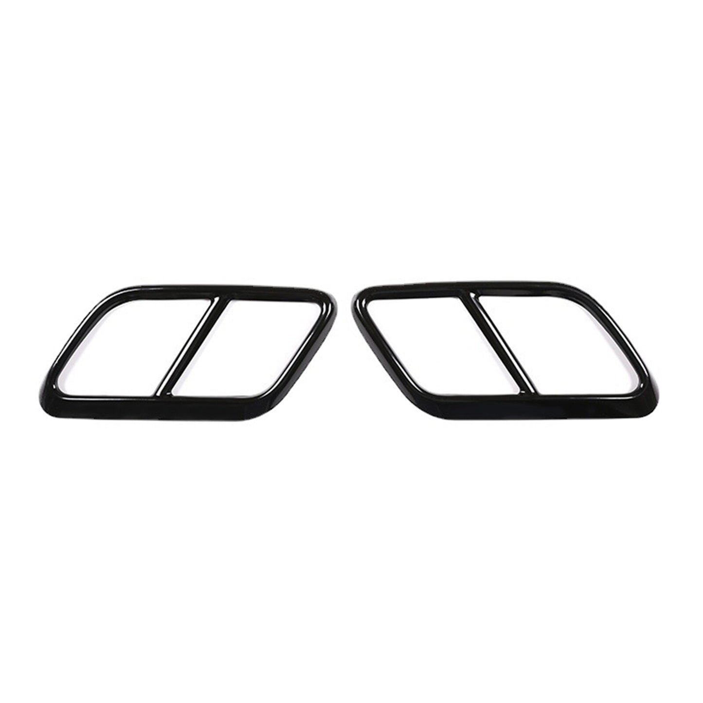 Steel Black Exhaust Muffler Protective Cover for Land Rover for Range Rover Sport 2018 - 2019 (AT-)